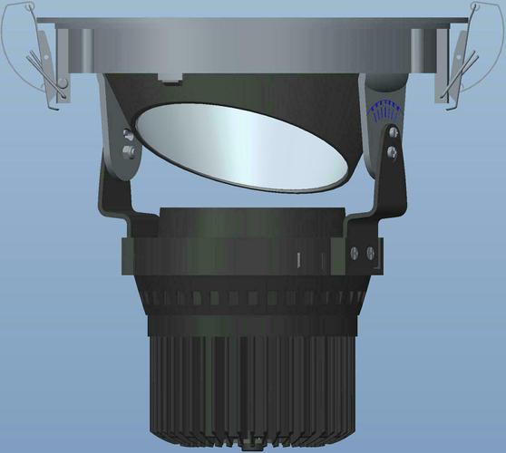 本外观设计产品的名称:led射灯(mwa2003);2.